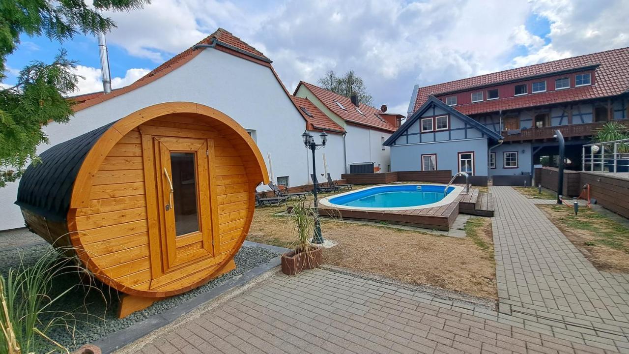 B&B Talstation Ferienwohnung Fuer 2 Personen Horselberg-Hainich エクステリア 写真