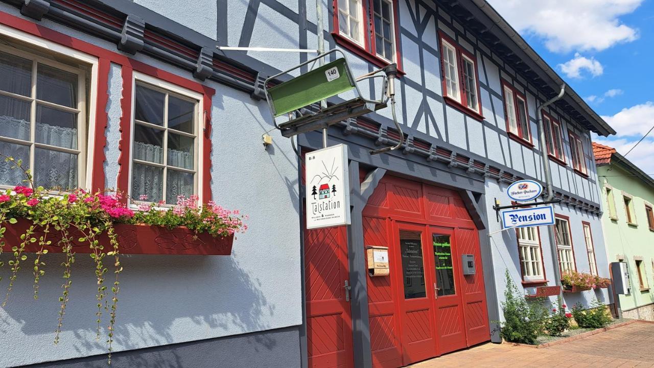 B&B Talstation Ferienwohnung Fuer 2 Personen Horselberg-Hainich エクステリア 写真