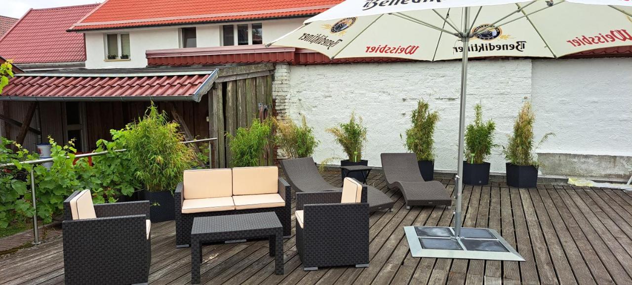 B&B Talstation Ferienwohnung Fuer 2 Personen Horselberg-Hainich エクステリア 写真